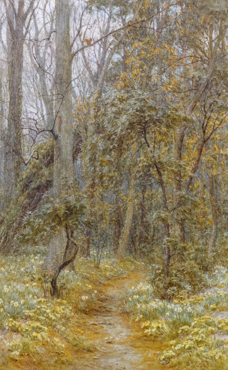 I trädgården av Helen Allingham