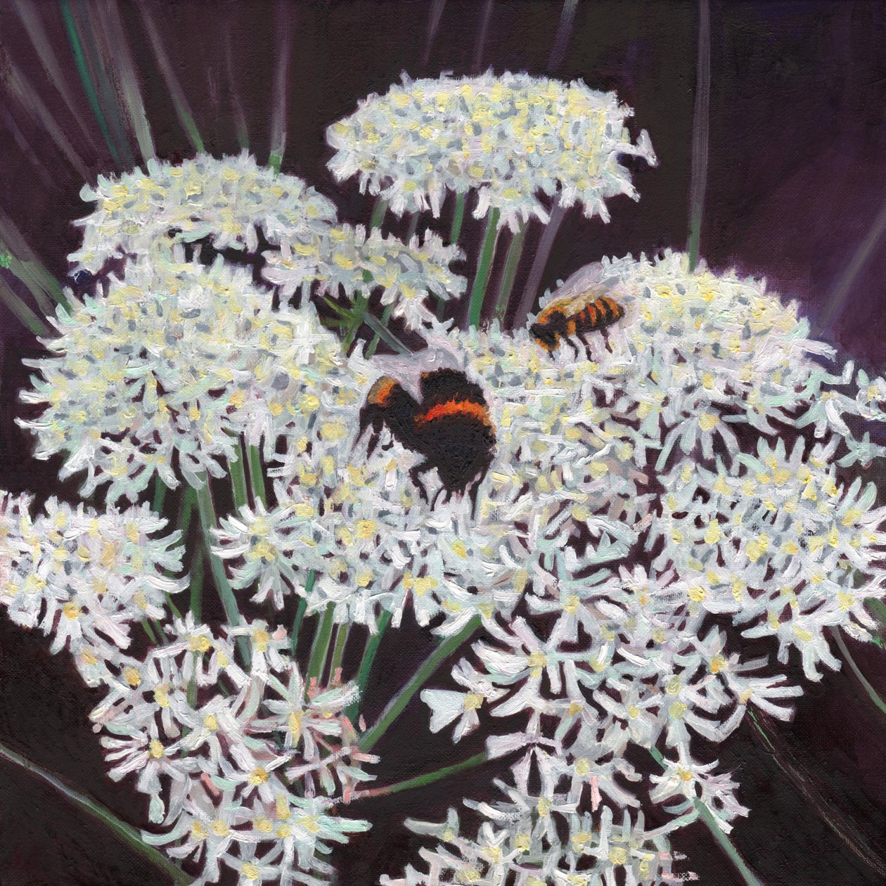 Blomställning, 2015, av Helen White