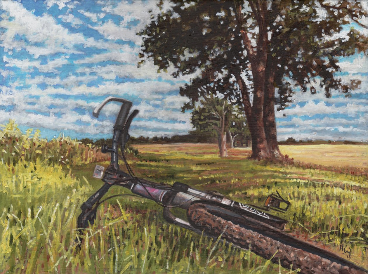 Det är en härlig dag..., 2013, av Helen White