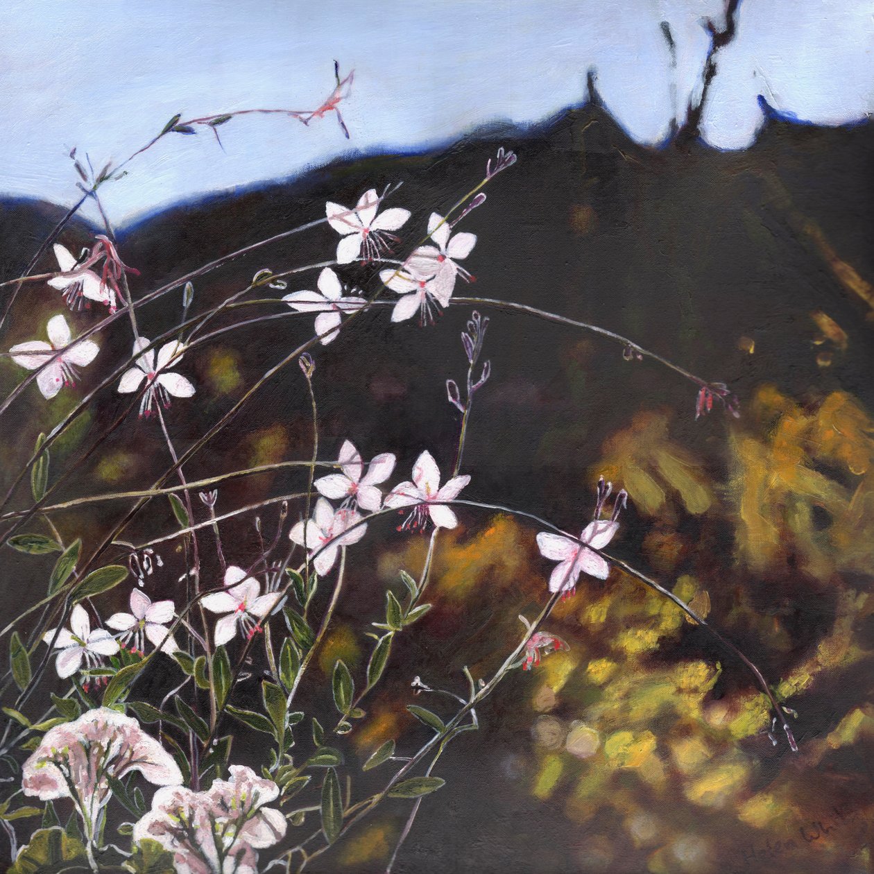Provensalska trädgården I, 2014, av Helen White