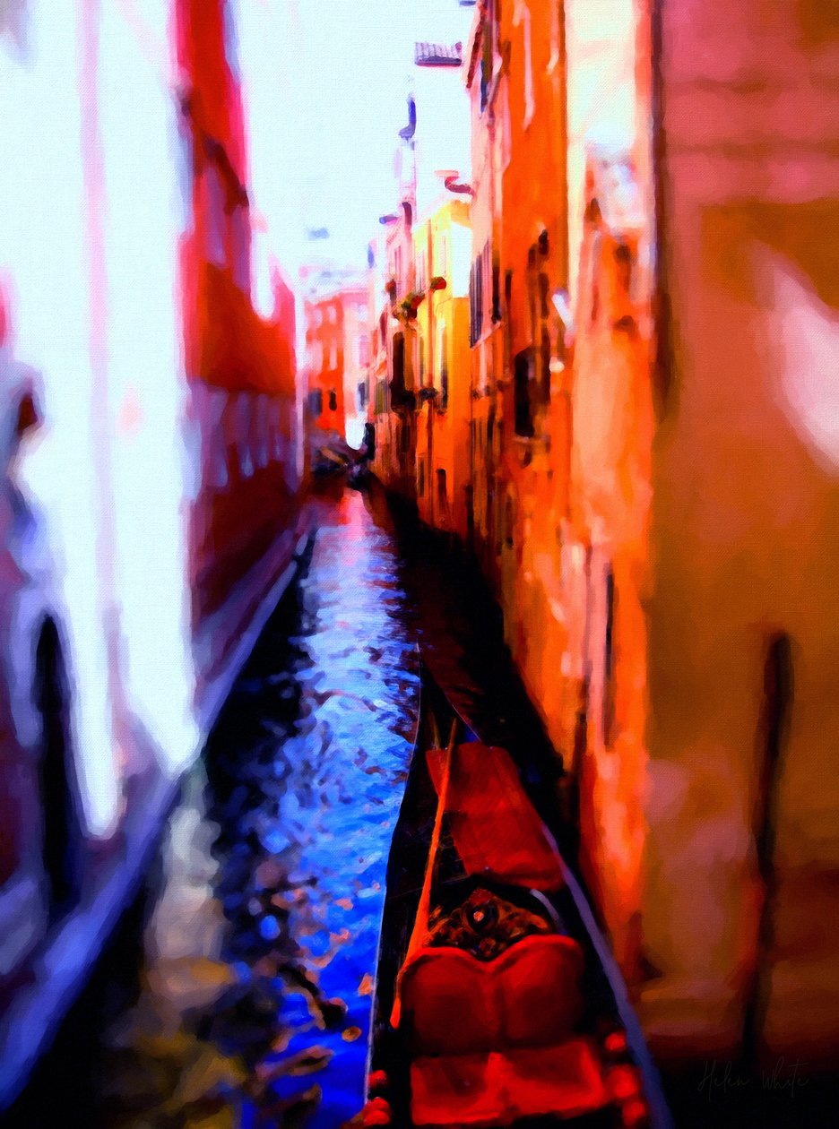 Tiny Canal, 2018, av Helen White