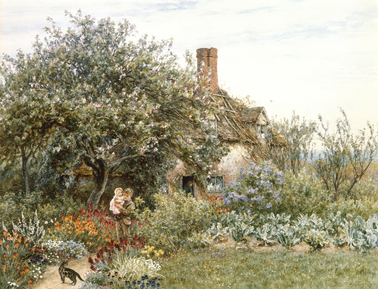 Nära Hambledon av Helen Allingham