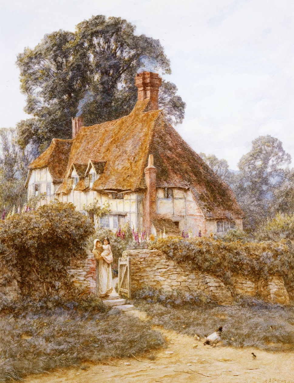Nära Witley, Surrey av Helen Allingham
