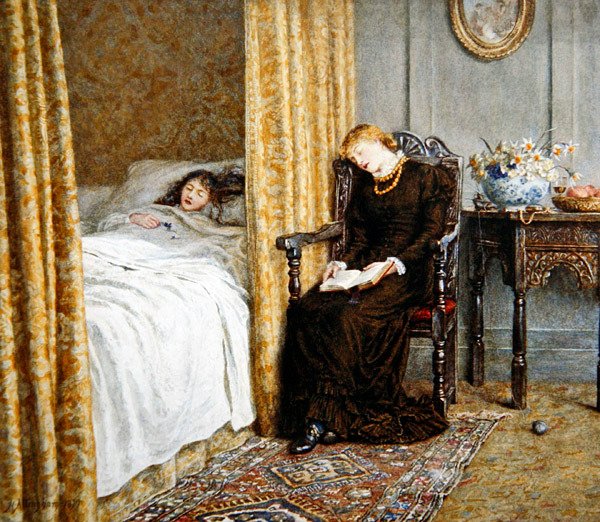 Konvalescenten av Helen Allingham