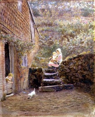 Kattungen av Helen Allingham