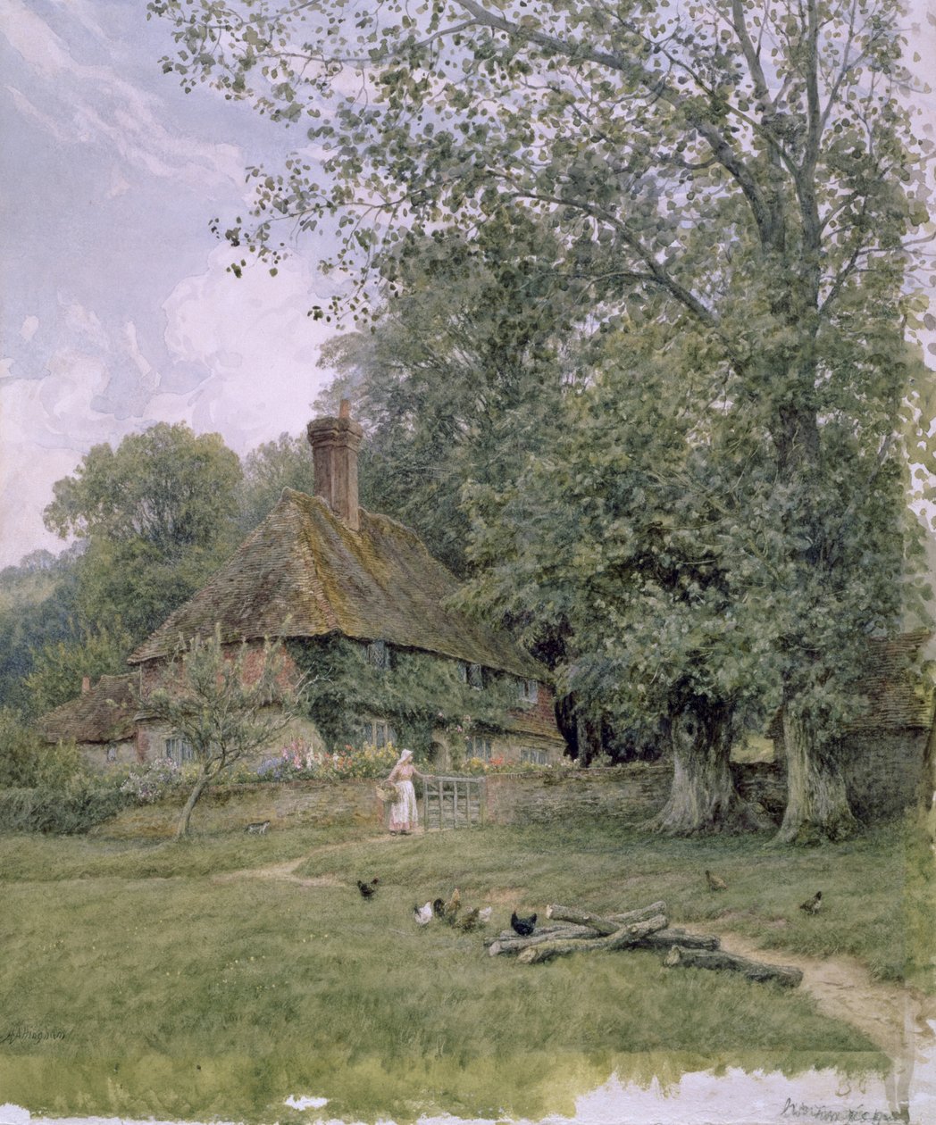 Valewood Farm, 1891 av Helen Allingham