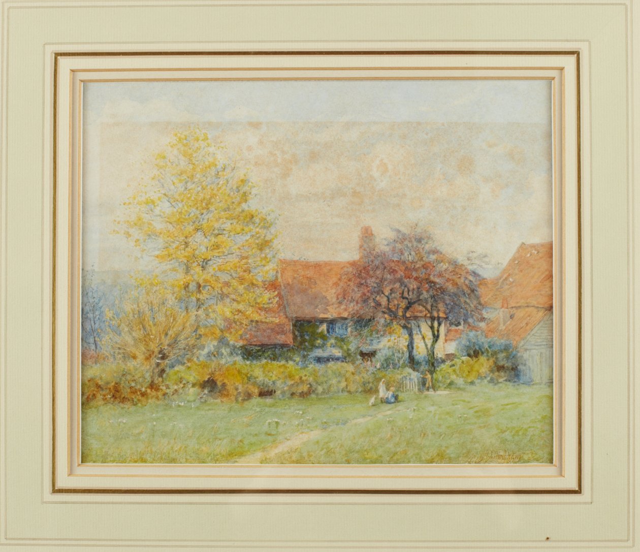 Wyldes gård av Helen Allingham