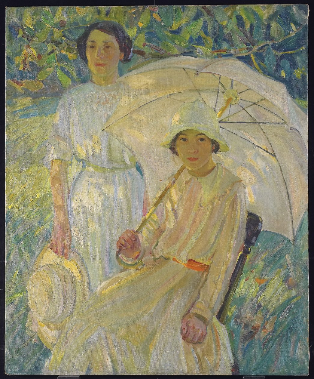 Vit solskydd #2, ca 1912 av Helen Galloway McNicholl