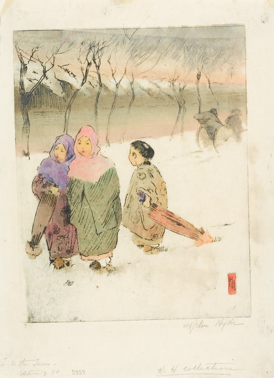 I snön i Tokyo av Helen Hyde