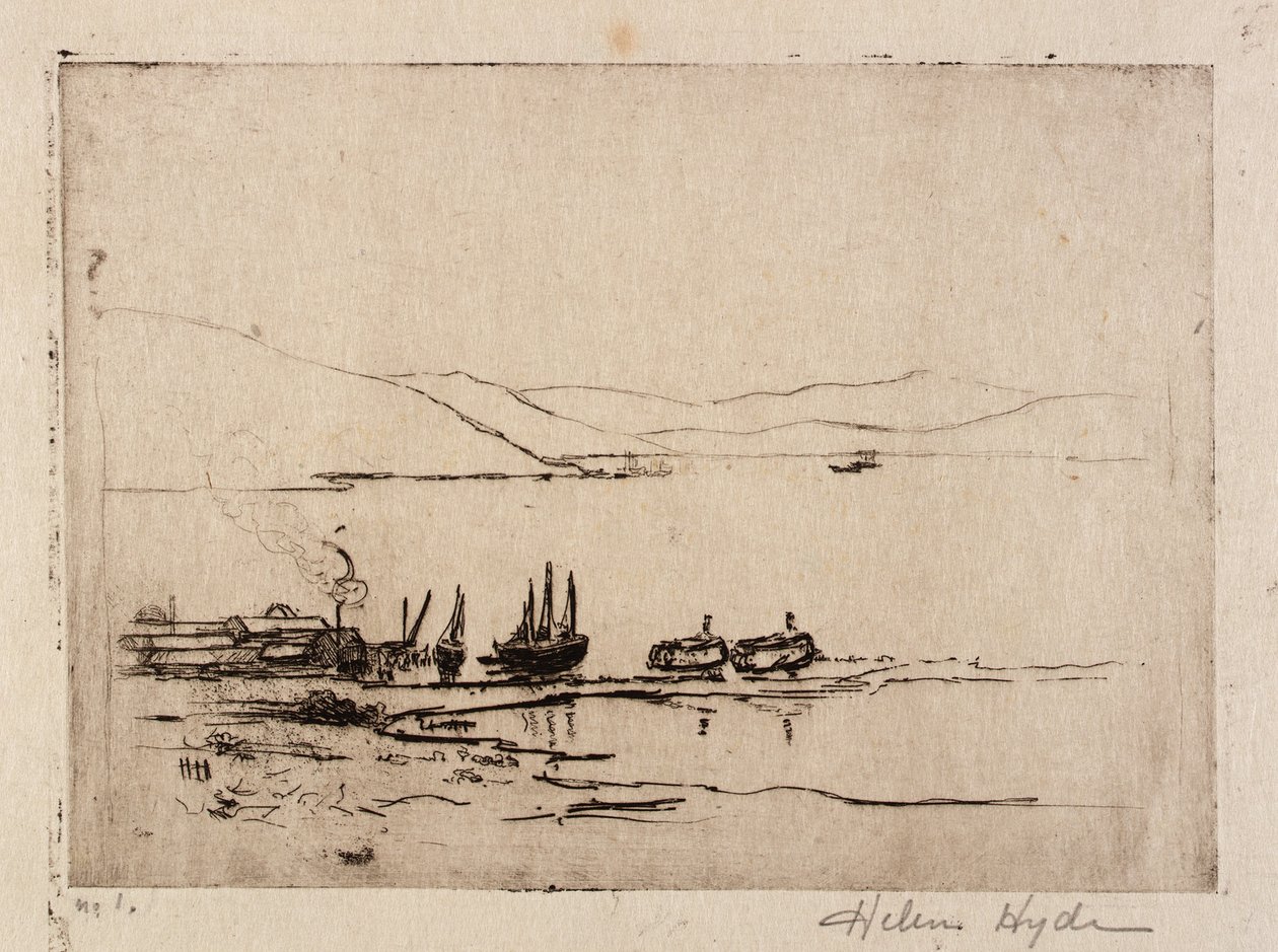 Sausalito av Helen Hyde