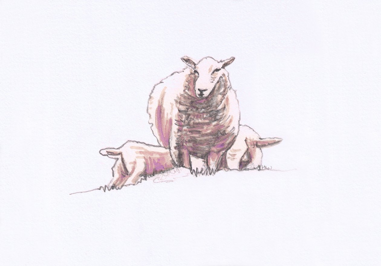 Gentle Spirits X, 2022 av Helen White