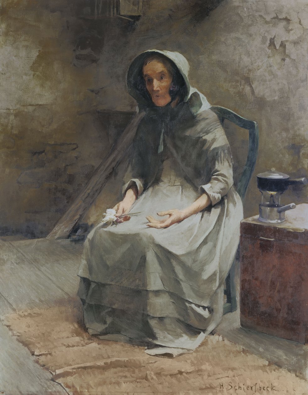 Höstros; Hostros av Helene Schjerfbeck