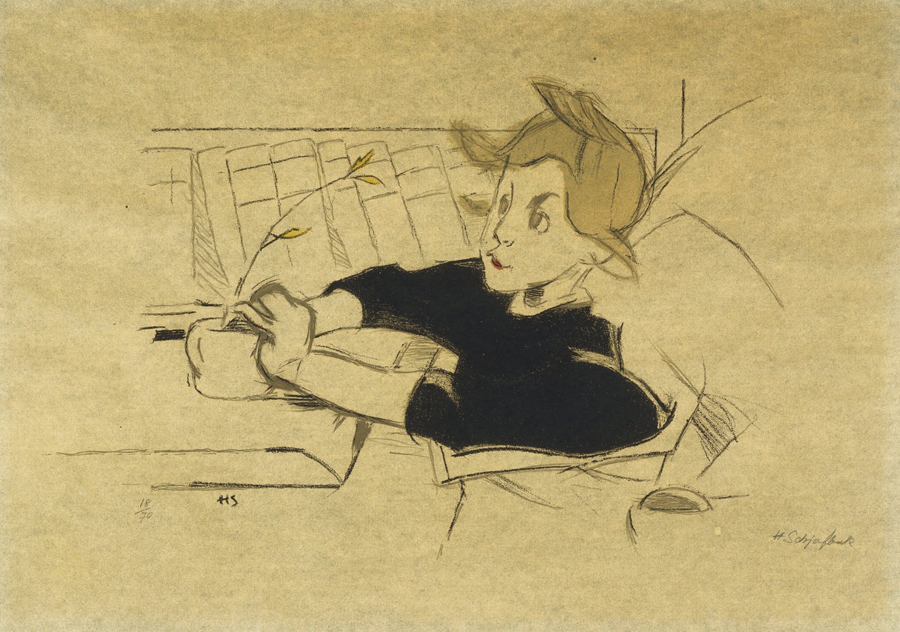 Konvalescenten; Konvalescenten av Helene Schjerfbeck