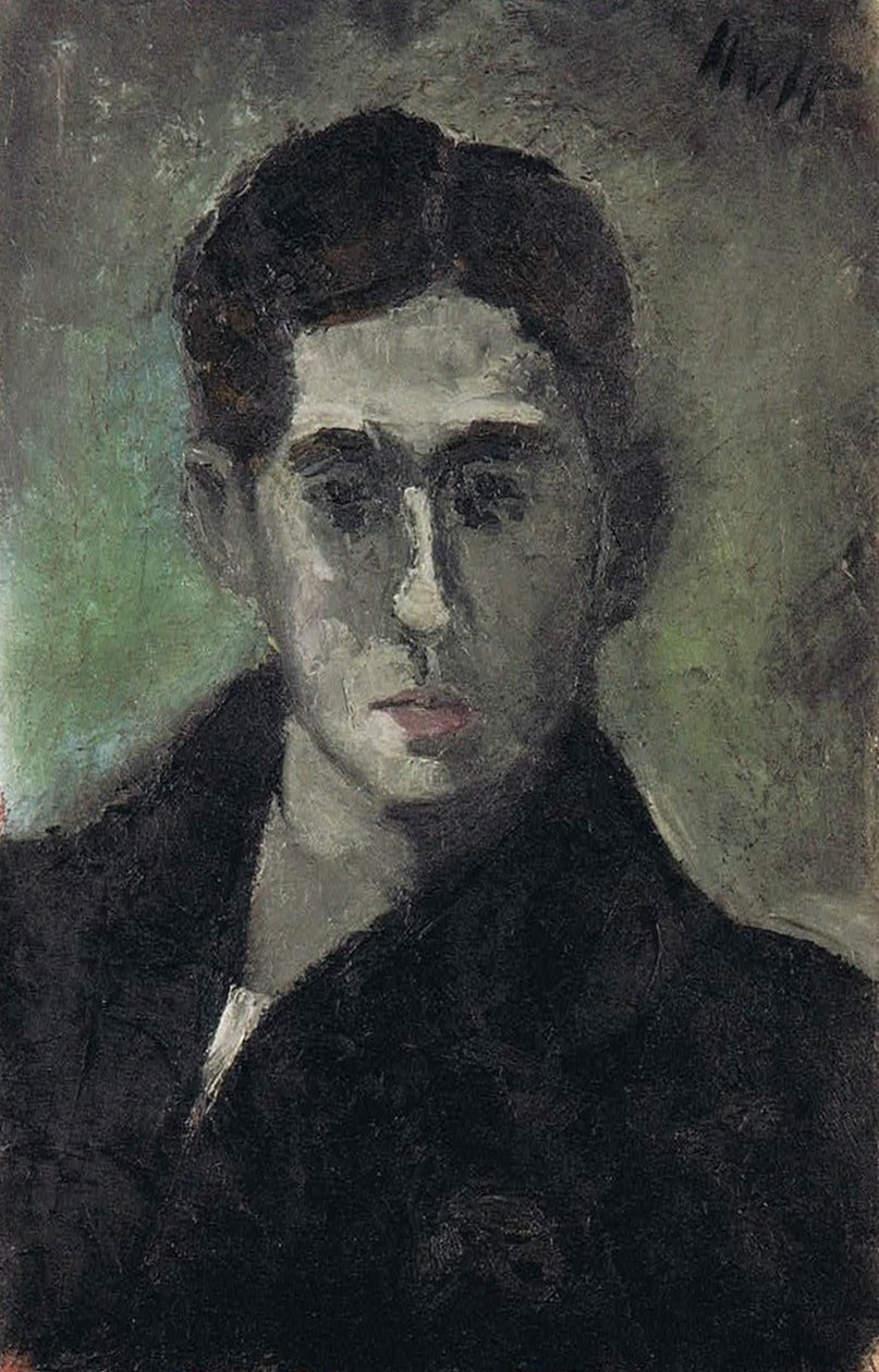 Selbstbildnis, 1923 av Helmut Kolle