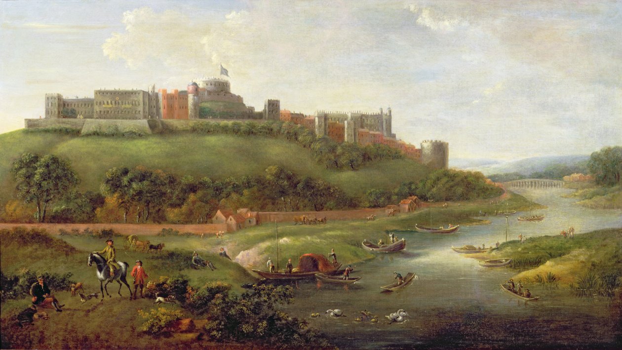 Windsor Castle av Hendrick Danckerts