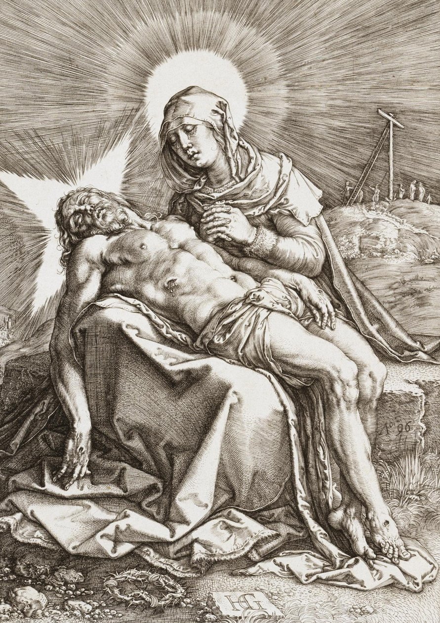 Pieta av Hendrik Goltzius