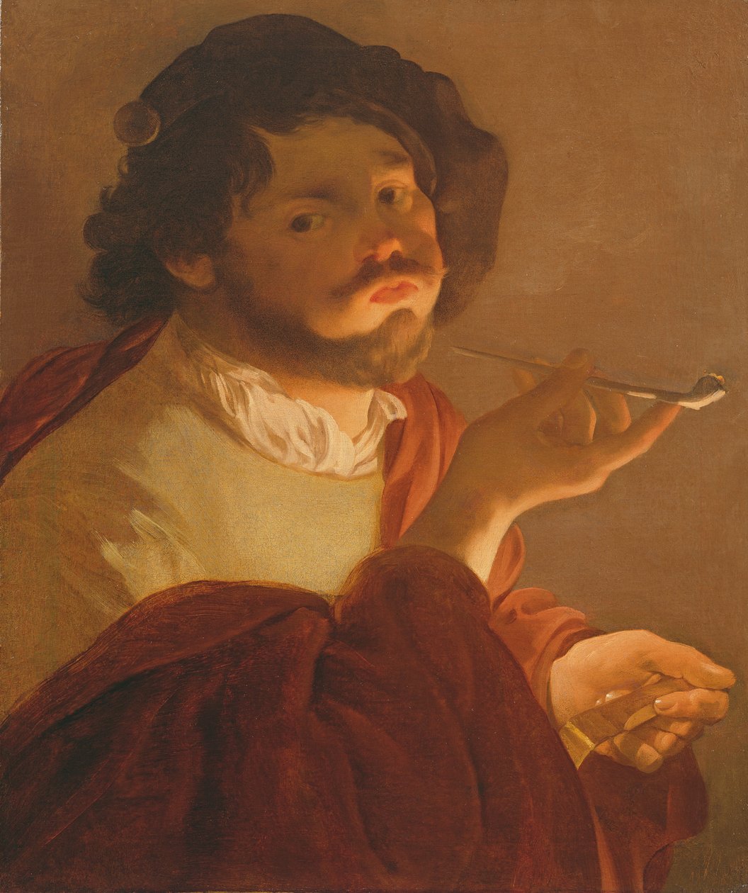 En Bravo Rökning av Hendrick ter Brugghen
