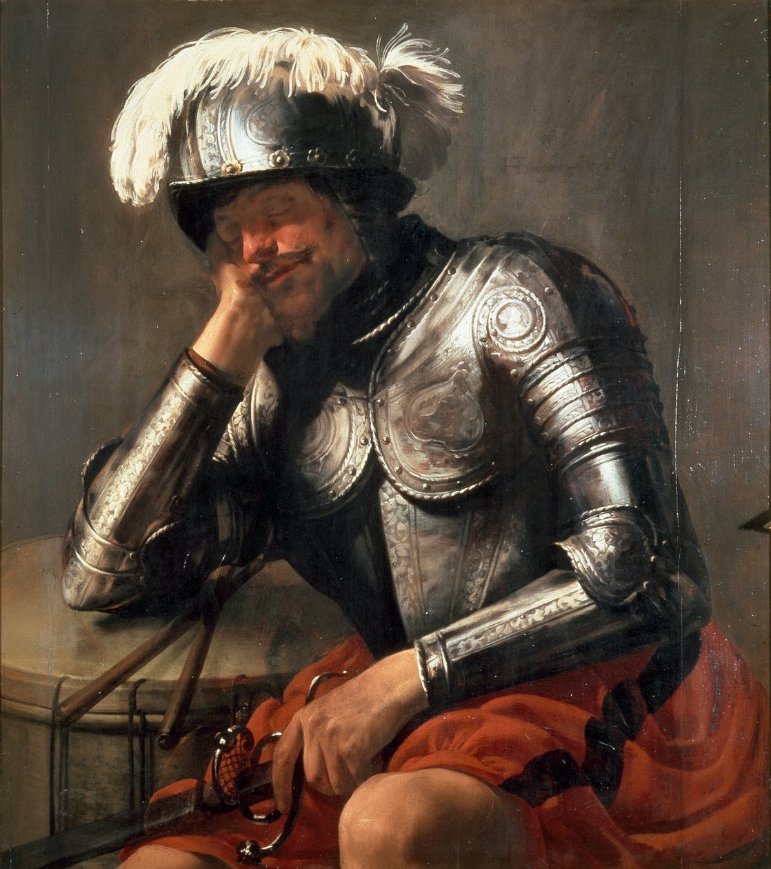 Mars sover av Hendrick ter Brugghen