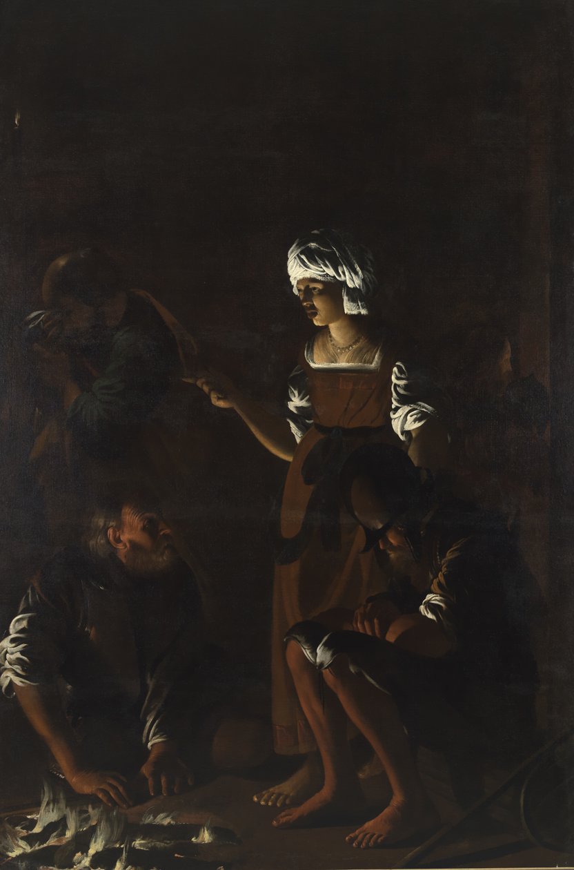 Förnekelse av den helige Peter av Hendrick ter Brugghen