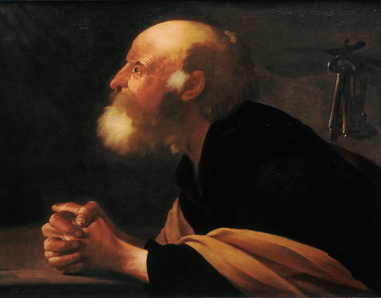 Den ångrande Peter av Hendrick ter Brugghen