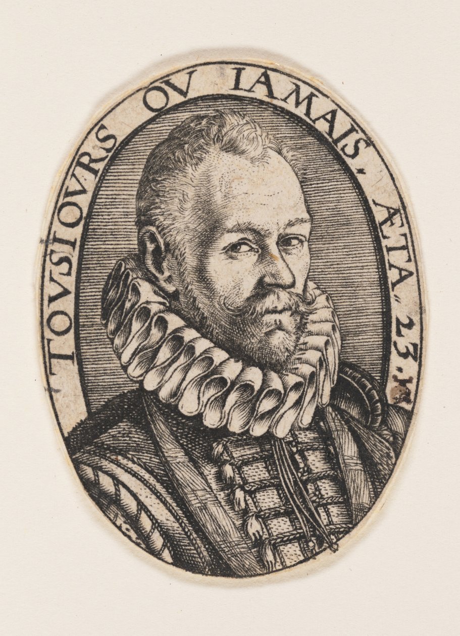 Arnout van Beresteyn av Hendrick Goltzius