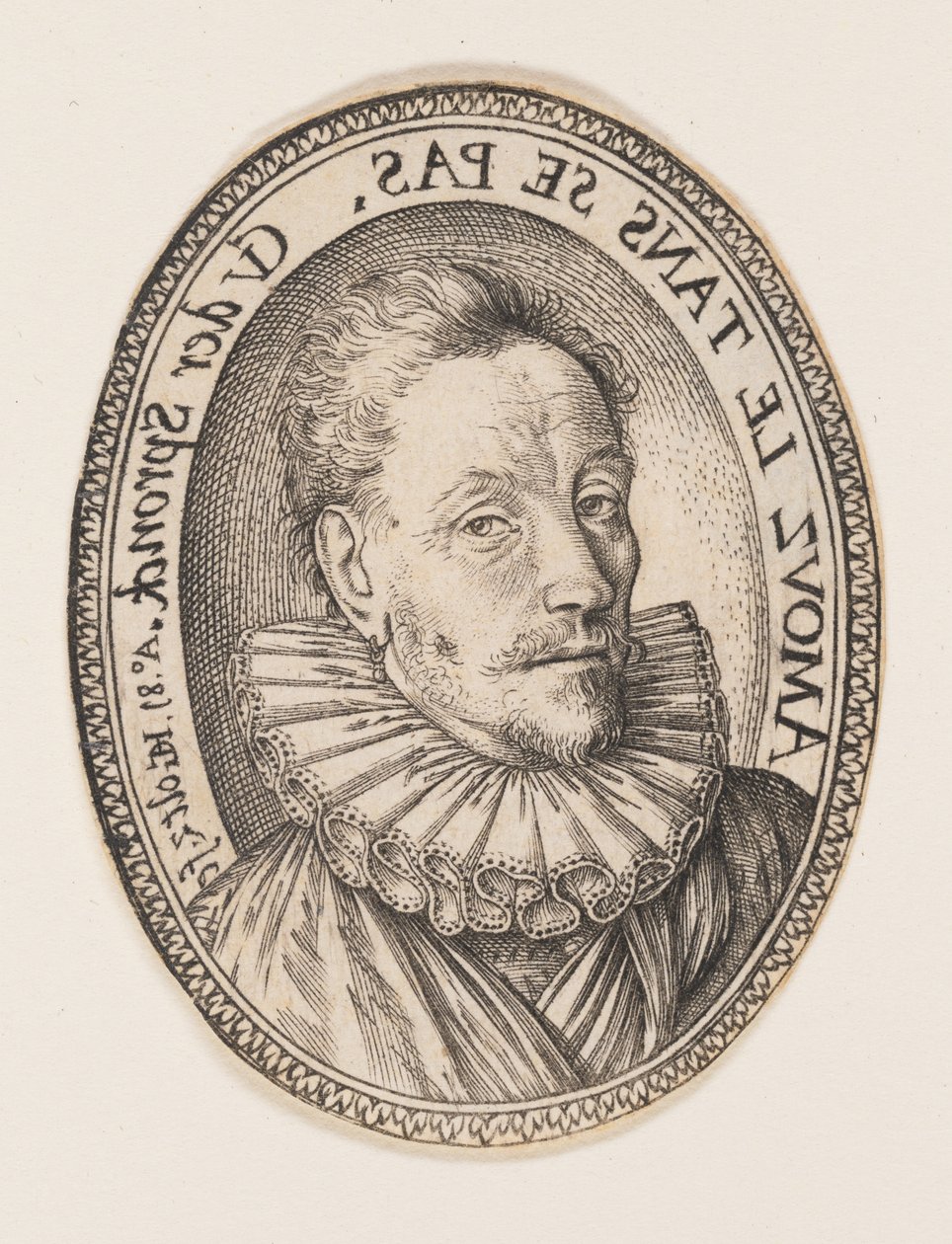 Gheraert van der Spronck av Hendrick Goltzius