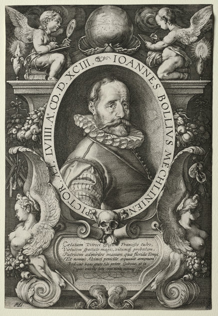 Hans Bol av Hendrick Goltzius
