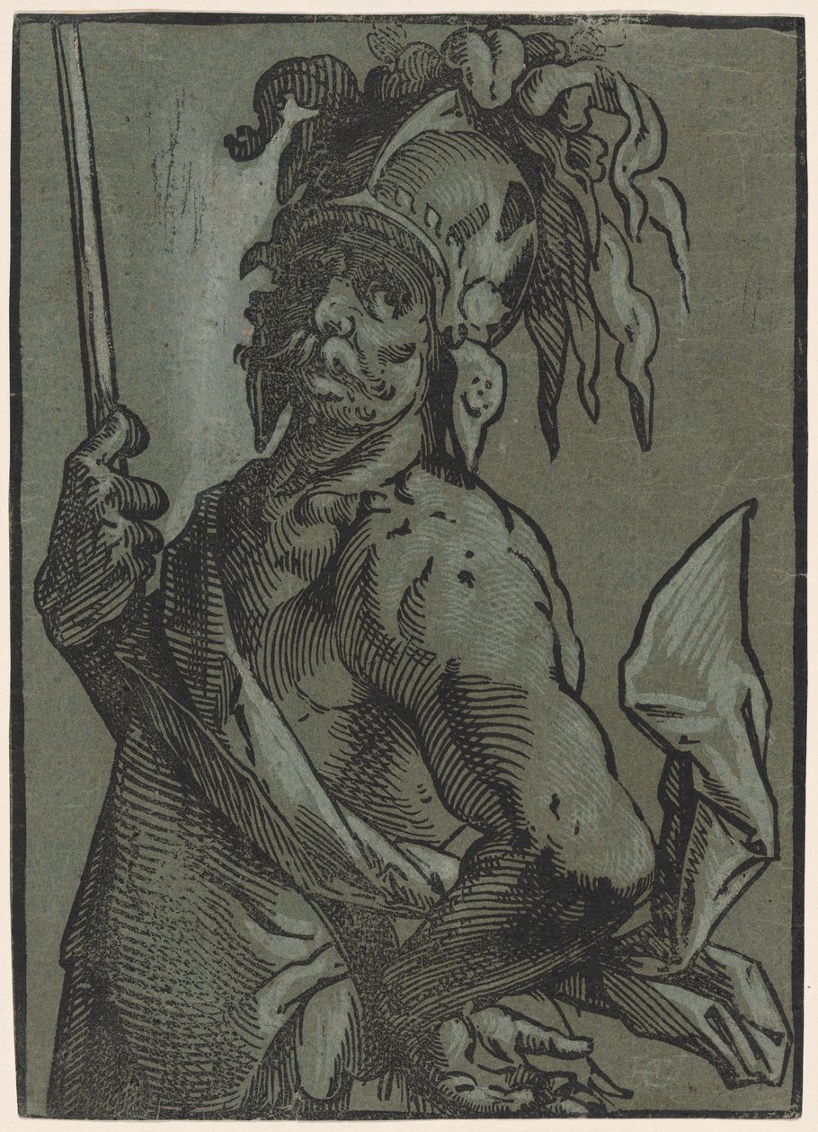Mars av Hendrick Goltzius