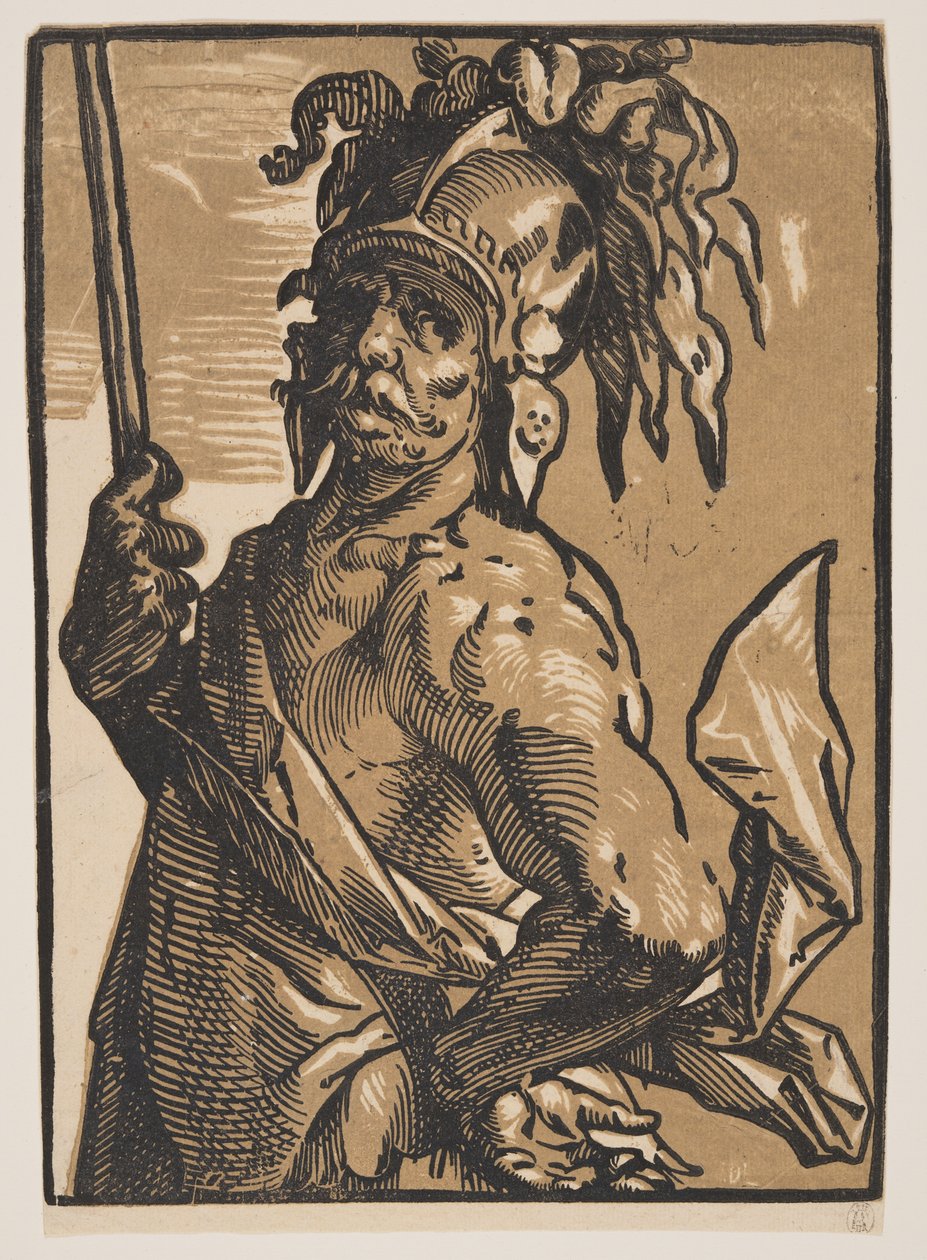 Mars av Hendrick Goltzius