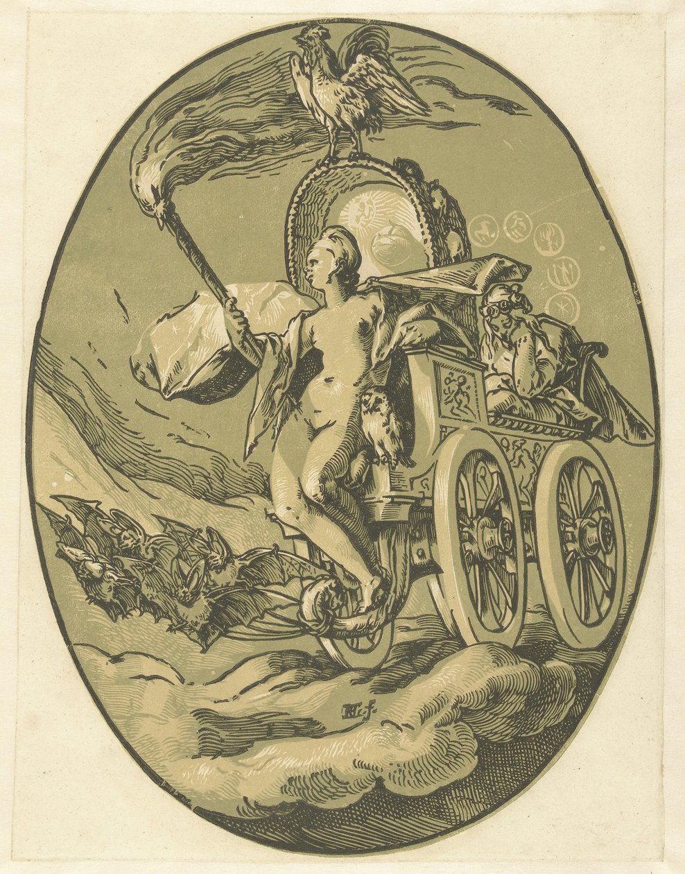 nox Gods and Goddesses (serietitel) av Hendrick Goltzius