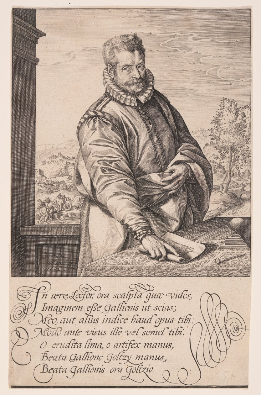 Philips Galle av Hendrick Goltzius