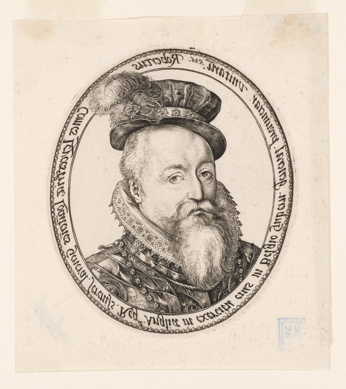 Robert Dudley, earl av Leicester av Hendrick Goltzius