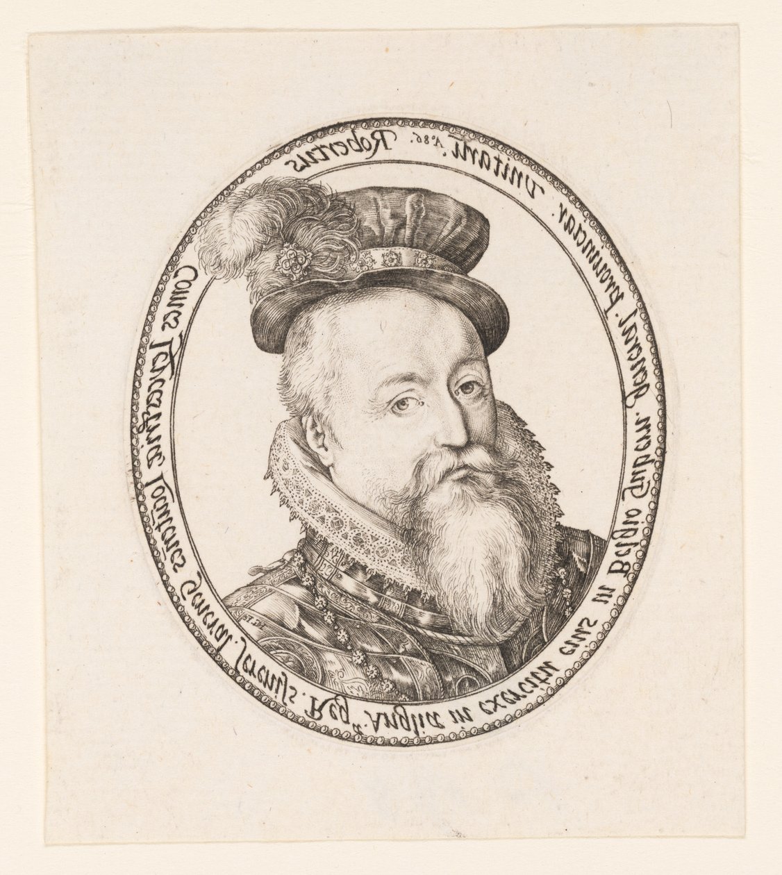 Robert Dudley, earl av Leicester av Hendrick Goltzius