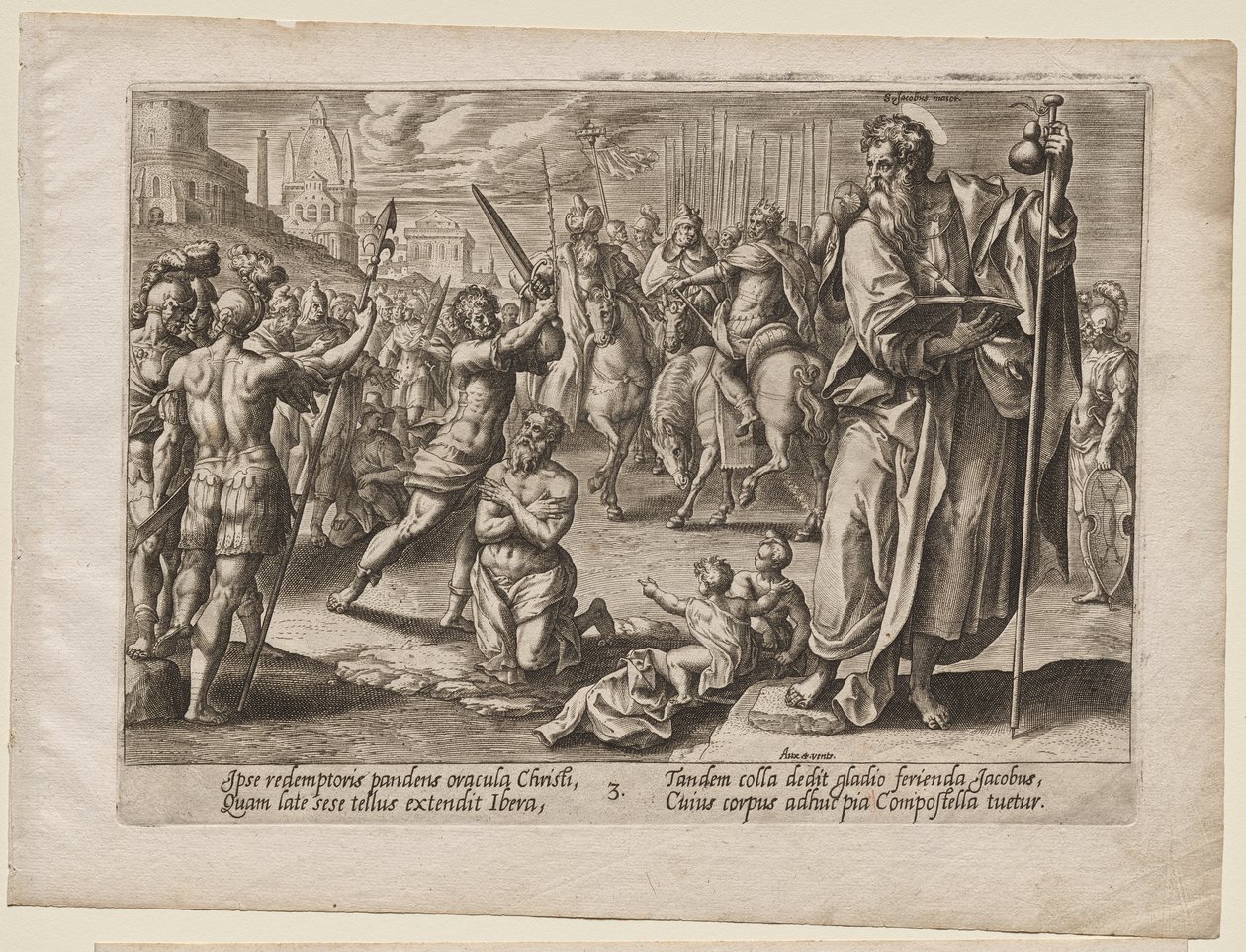 St James den store av Hendrick Goltzius