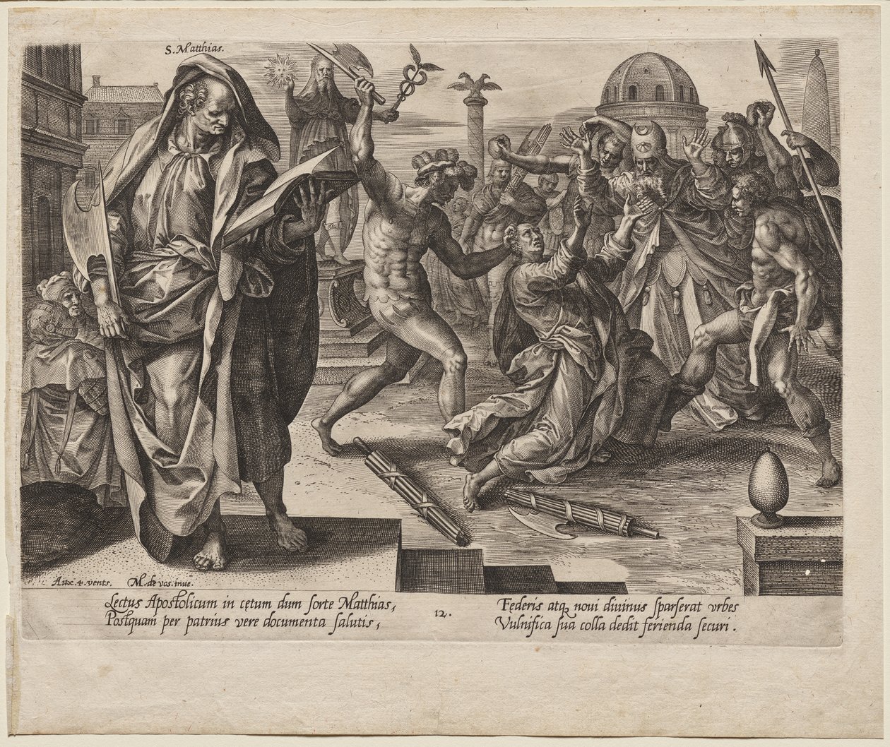 S:t Mattias av Hendrick Goltzius
