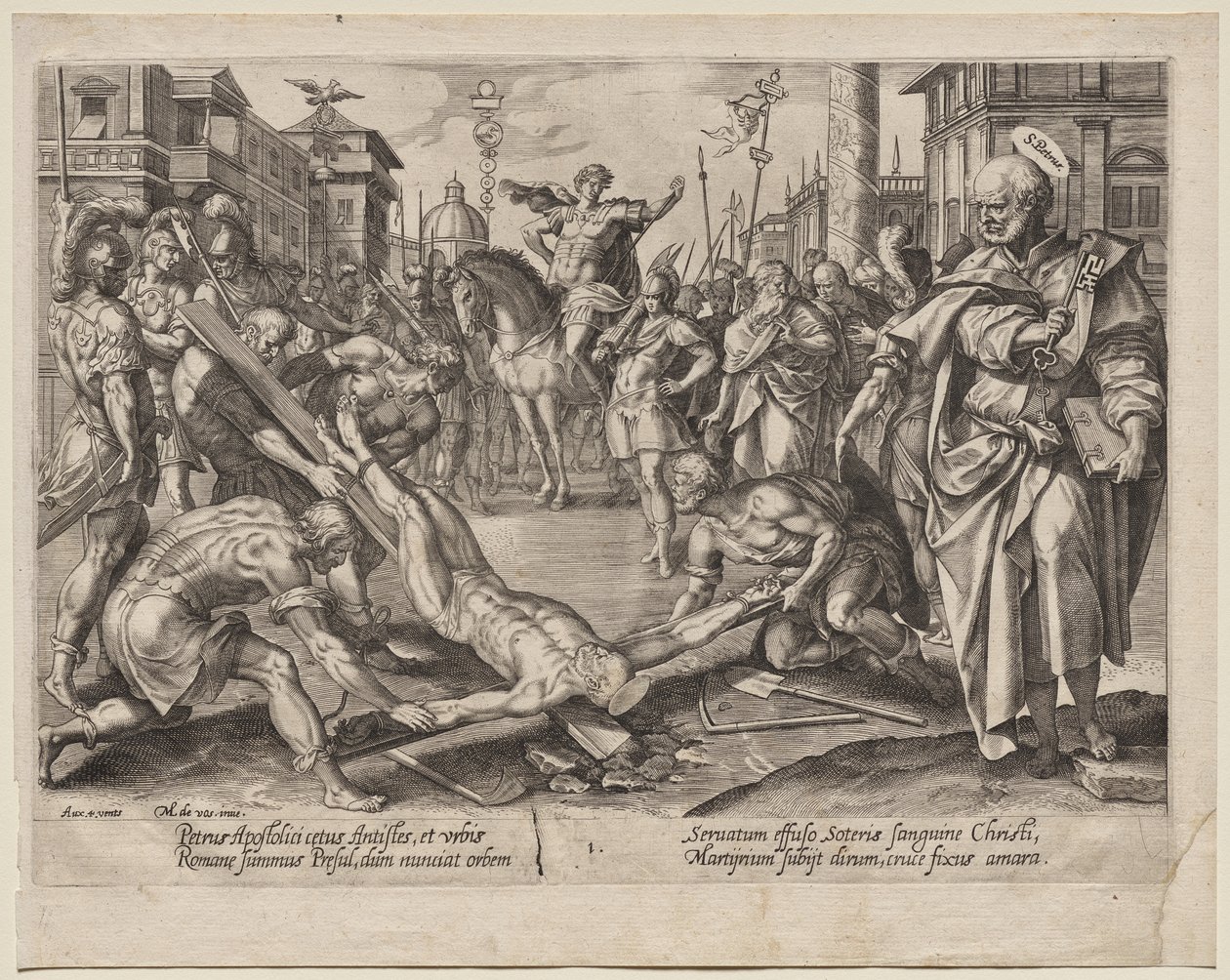St Peter av Hendrick Goltzius