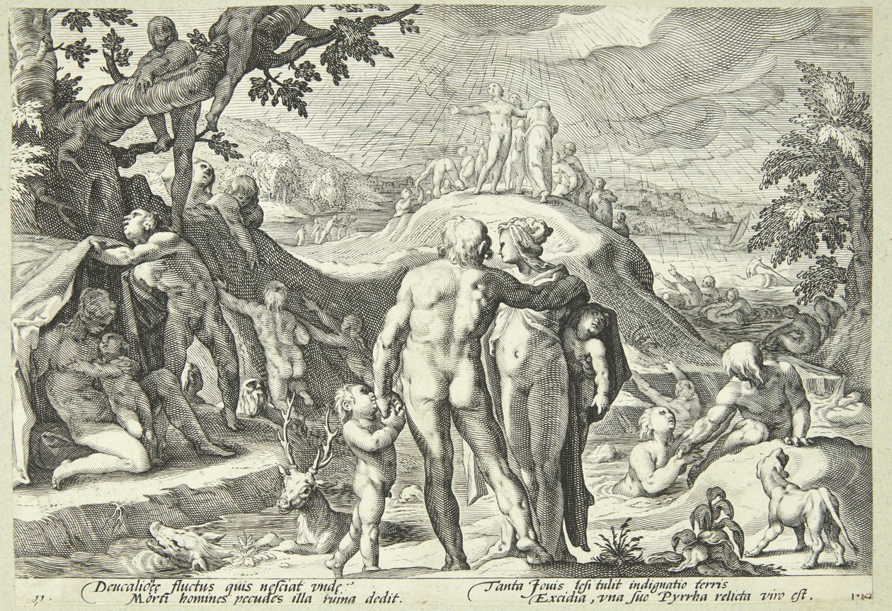 Översvämningen av Hendrick Goltzius