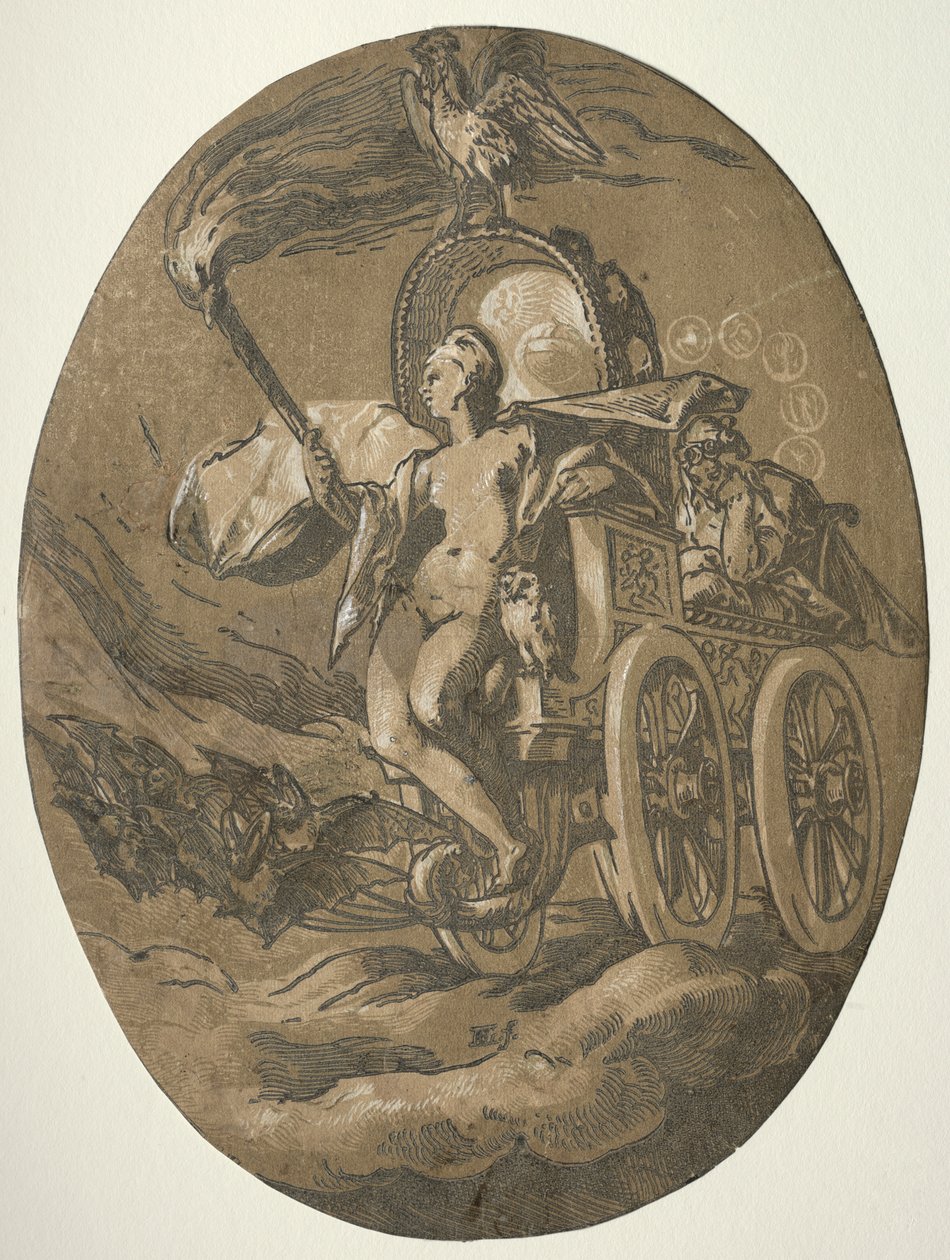 Gudarna: Nox av Hendrick Goltzius