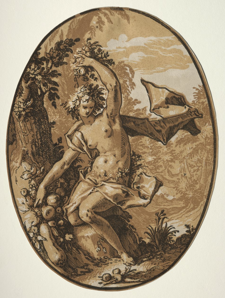 Gudomarna: Proserpin av Hendrick Goltzius
