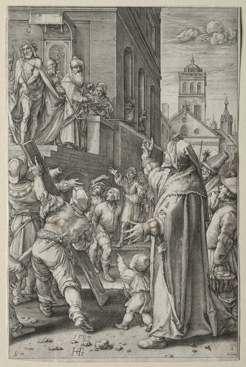 The Passion: Ecce Homo av Hendrick Goltzius