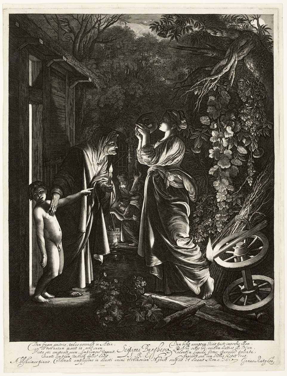 Hånet mot Ceres av Hendrick von Goudt