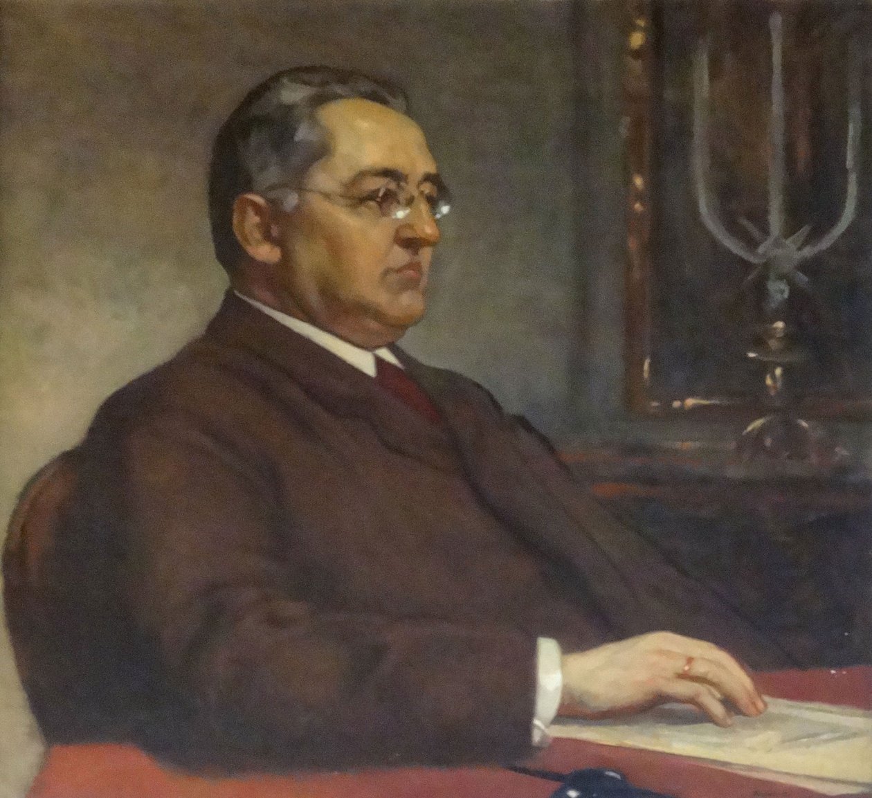 Porträtt av Hendrik IJssel de Schepper (1844-1909) av Hendrik Haverman