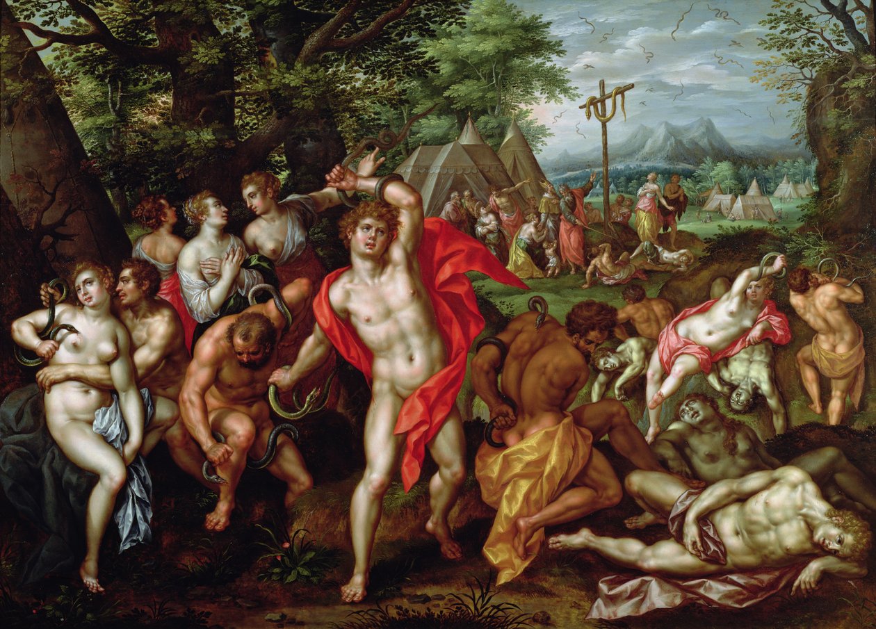 Den fräcka ormen av Hendrick de Clerck