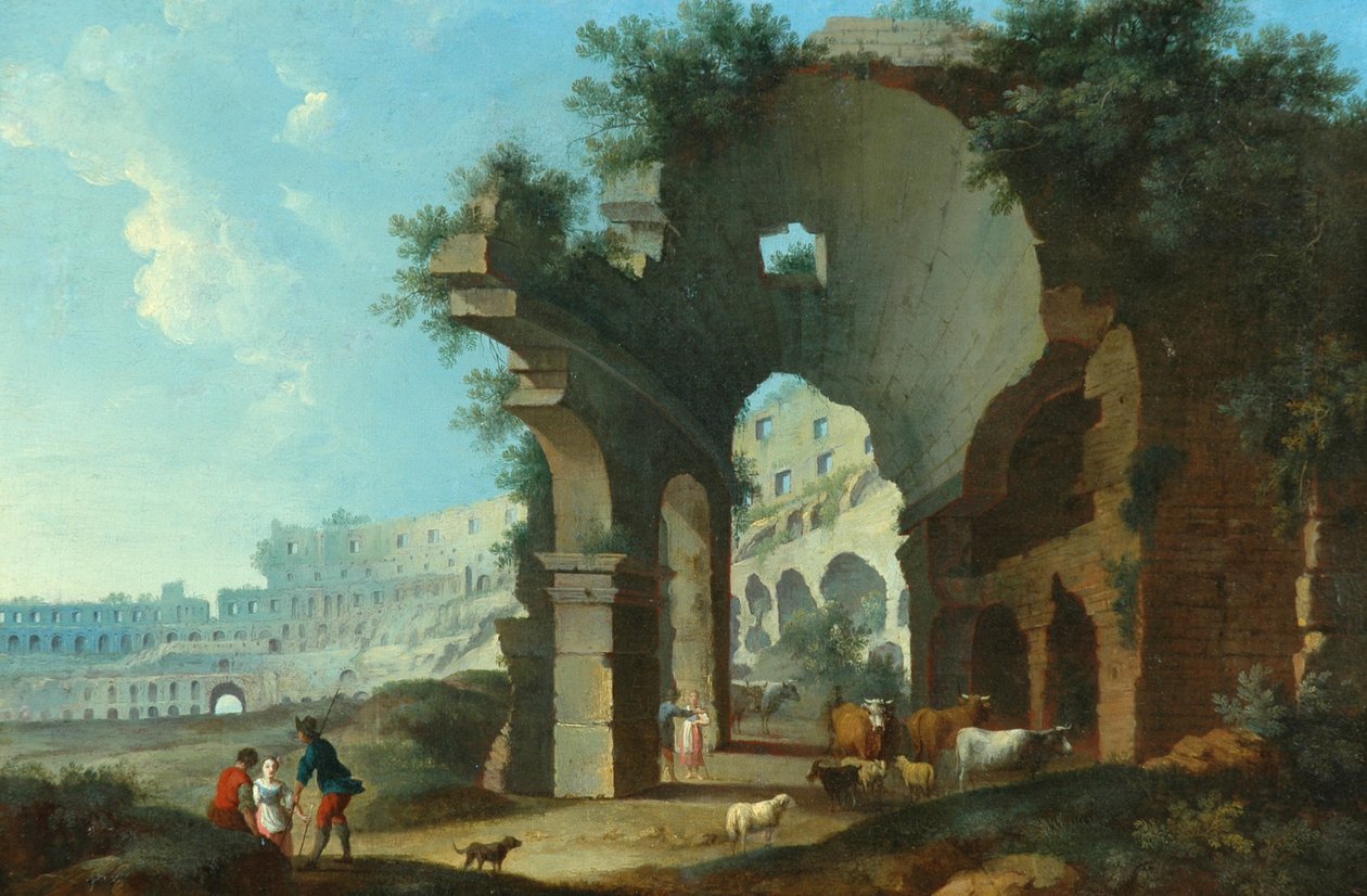 Colosseum i Rom av Hendrik van Lint