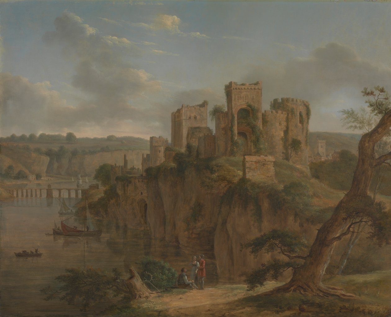 Chepstow Castle av Hendrik Frans de Cort