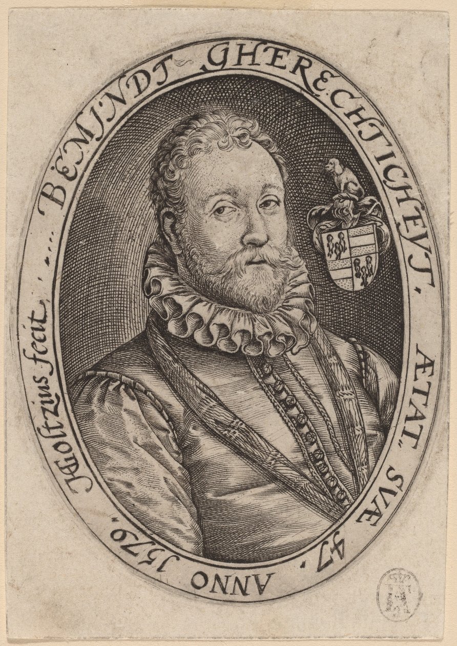 Adriaen van Swieten av Hendrik Goltzius