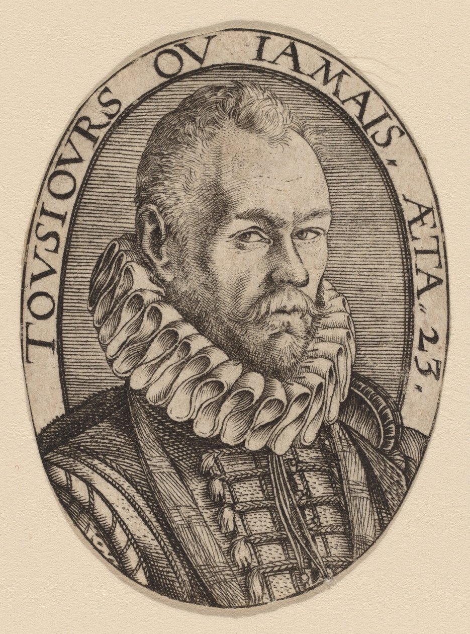 Arnout van Beresteyn av Hendrik Goltzius