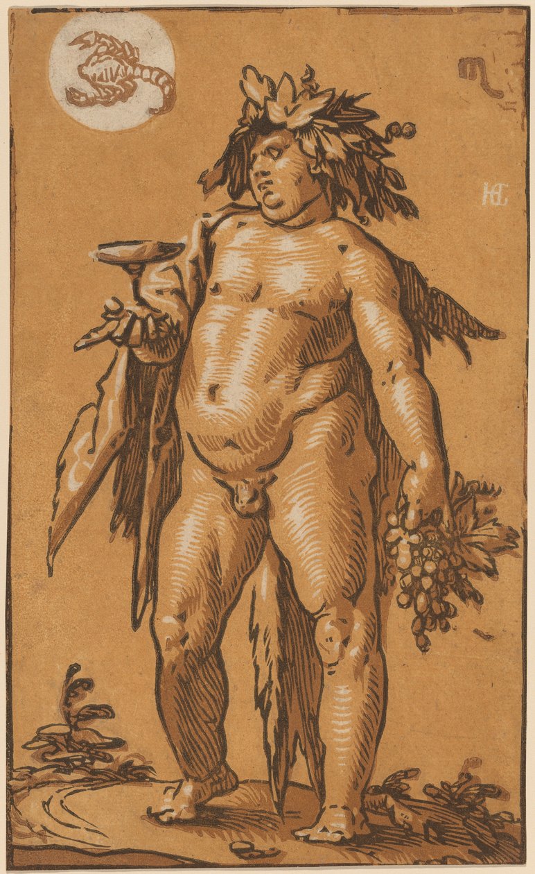Bacchus av Hendrik Goltzius