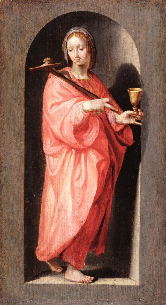 Faith, ca 1600 (olja på pannå) av Hendrik Goltzius
