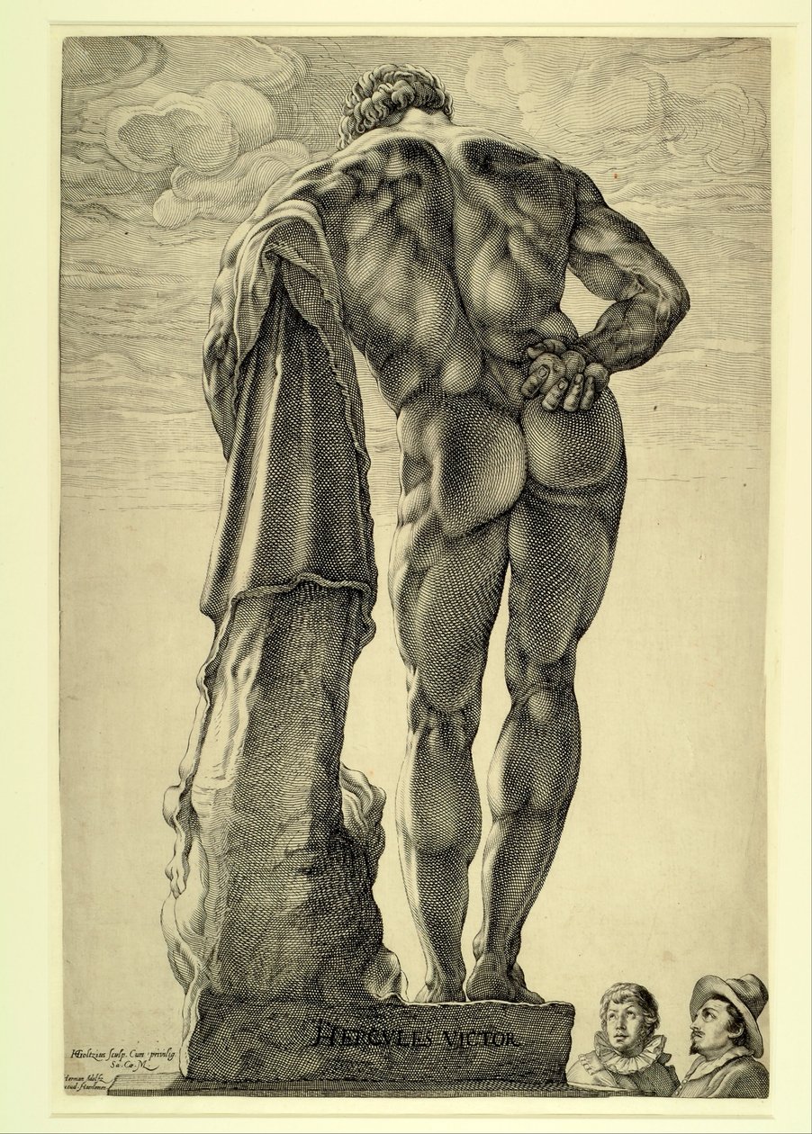 Farnese Hercules av Hendrik Goltzius